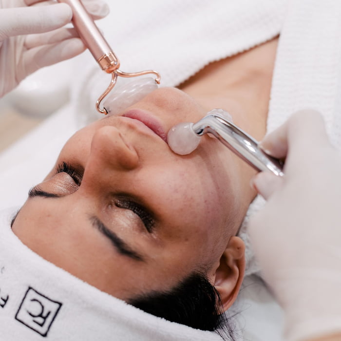 Procedimento limpeza de pele